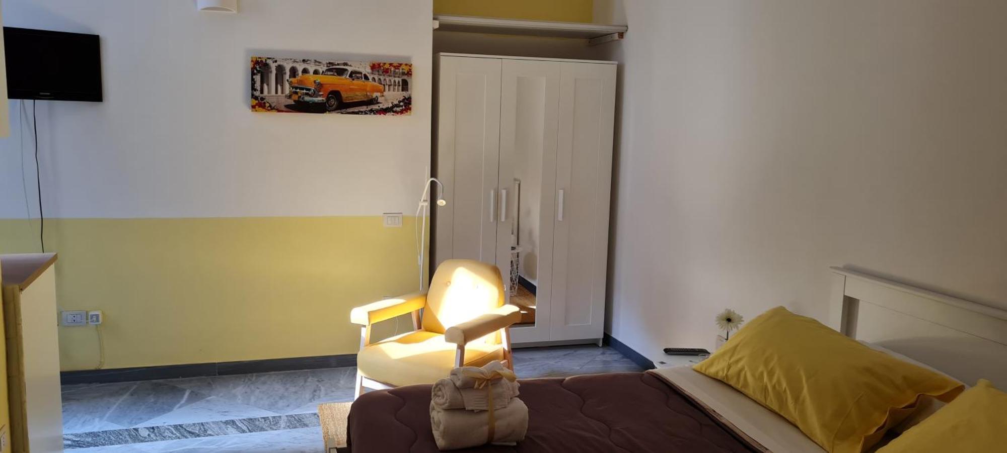 살레르노 Le Ginestre In Centro B&B 객실 사진